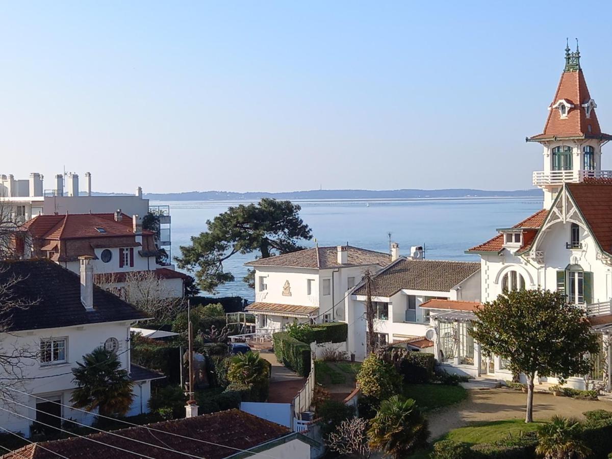 Apartament Appt T2 Avec Vue Exceptionnelle Sur Le Bassin D'Arcachon Zewnętrze zdjęcie